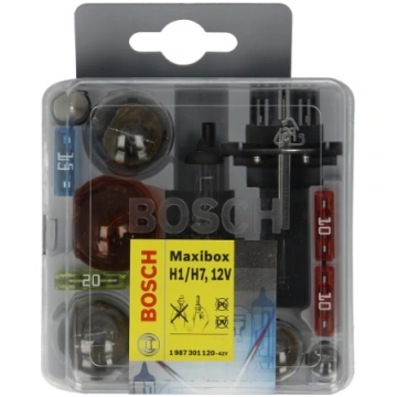 Spuldžu komplekts 12V Maxibox (H1/H7; C5W/P21/5W/P