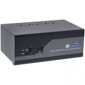 Przecznik InLine InLine® Desktop KVM Switch, 2-por