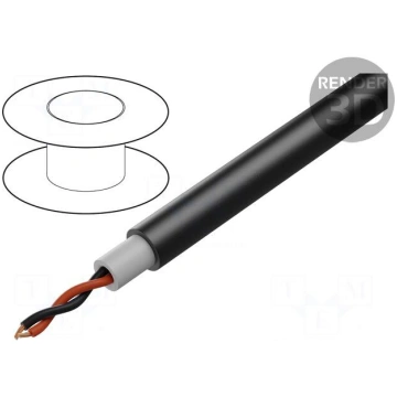 Wire: loudspeaker cable | 2x2,5mm2 | stranded | OF