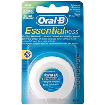 Zobu diegs Essential Floss piparmētru ar vasku 50m