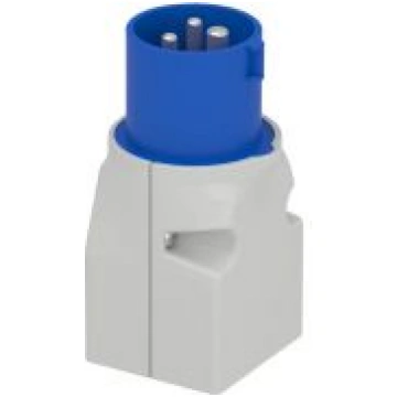 Sistēmas adapteris, Mureva PK, 1 ligzda, 16A, 2P+E