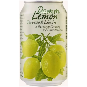 Damm Lemon beer - Clara Mediterránea (shandy / rad