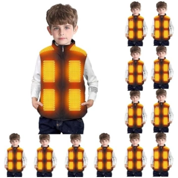 Battnot Siltā veste Bērnu siltā veste Bērnu USB uz