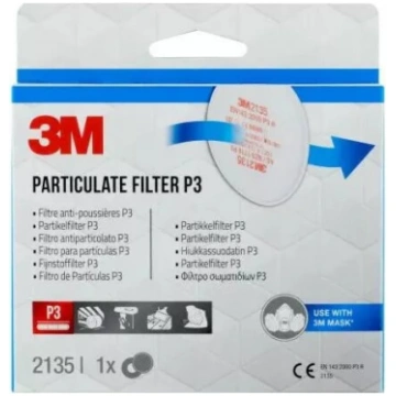 Daļiņu filtrs 3M 2135PRO1 P3 — 1 gab