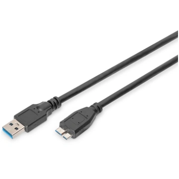 Digitus USB 3.0 connection cable, A/M - micro B/M 