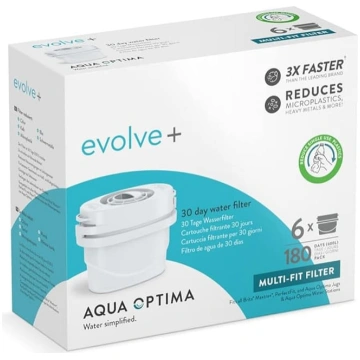Aqua Optima Evolve+ ūdens filtrējošo kasetņu 6 gab