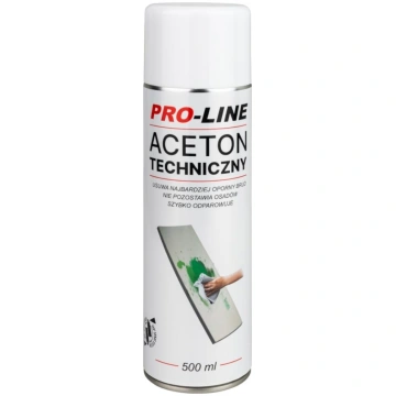 Tehniskais acetons 100% aerosols PRO-LINE aerosols