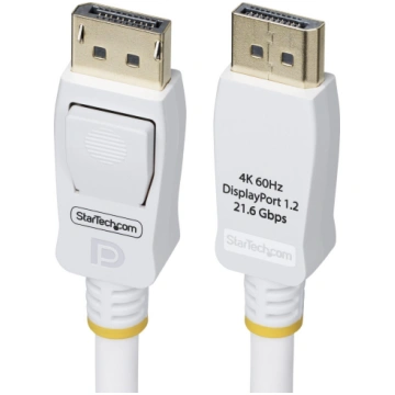 StarTech.com 6ft White VESA Certified DisplayPort 