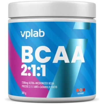 VPLAB BCAA 2:1:1 Raspberry pulveris 300g