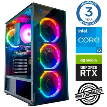 INTOP i5-12400F 32GB 1TB SSD M.2 NVME RTX3050 6GB 