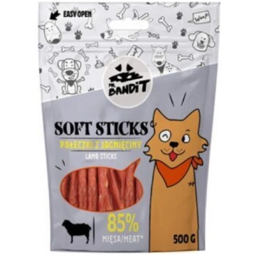 MR.BANDIT SOFT STICKS LAMB/JĒRS 80G VetExpert