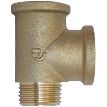 Trejgabals 1/2" M-F-F, misiņa, 241331