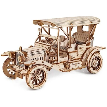 3D koka puzle, Vintage Auto, 298 gab, robotime, MC