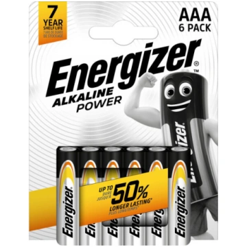 Panasonic Alkaline Power Aa Lr6 akumulatori, 6 gab