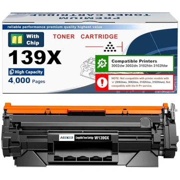 139X W1390X (139A W1390A) Tonera kasetne [ar mikro