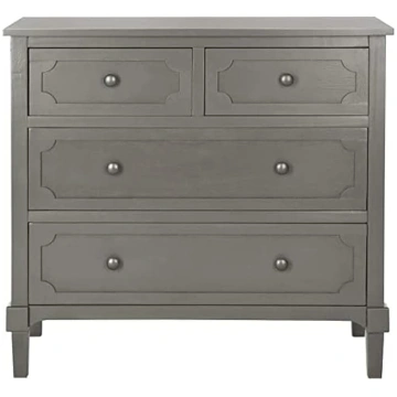 SAFAVIEH Modern Wooden Console with Storage, Grey,