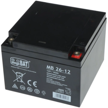 AKUMULATORS 12V/26AH-MB megaBAT