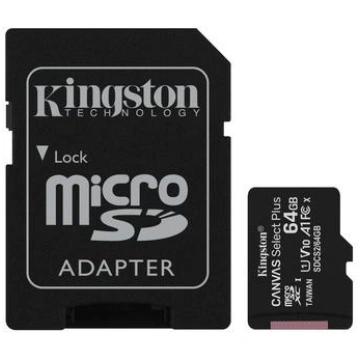 Kingston Technology Canvas Select 64GB microSDXC P