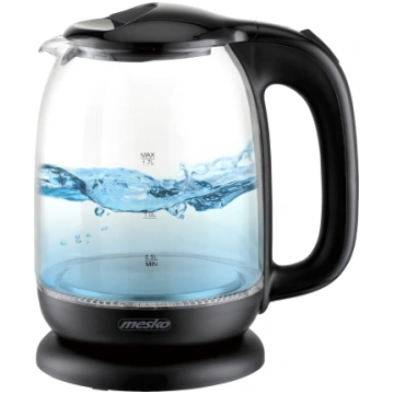 Mesko Kettle MS 1302b Electric 2200 W 1.7 L Glass 