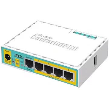 MikroTik Router hEX PoE lite (RB750UPr2) (MT RB750