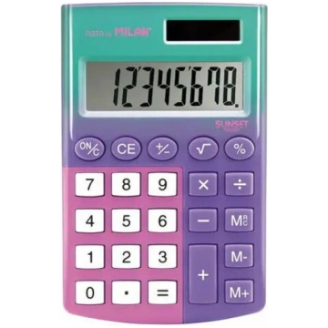 Kalkulators Milan Sunset Desktop Basic — 8 ciparu,
