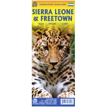 Sierra Leone & Freetown: 1:500000 International Tr