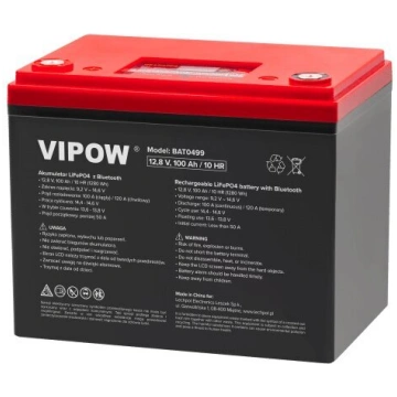 Akumulators 12v, 100ah Vipow