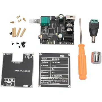 ZK 301B Mono Bluetooth 5.1 pastiprinātāja padome, 