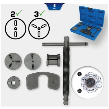 Brilliant Tools Universālais bremžu virzuļu atspie