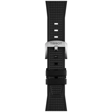 TISSOT Official Black PRX 40mm Rubber Strap Ženēva