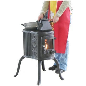 Čuguna krāsns ST-205S/NL 6.5kW Wendeng Evergreen M