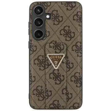 Guess Grip Stand 4G Triangle Strass cietais vāciņš