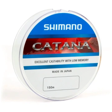 Aukla Shimano Catana 150m 0.205mm 4.2kg (pelēka)