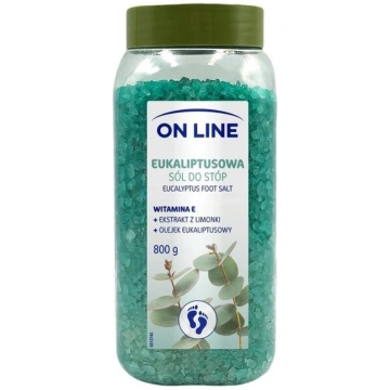 "On Line" pēdu sāls ar eikaliptu, 800 g