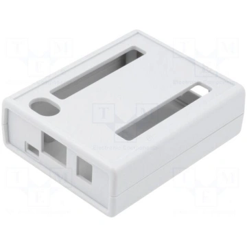 Enclosure: for computer | BEAGLEBONE | ABS | grey 