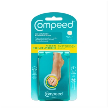 COMPEED, kāju pirkstu plāksteri, starp kāju pirkst
