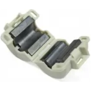 EMI filtering ferrite core with clip for 7.2 mm ro