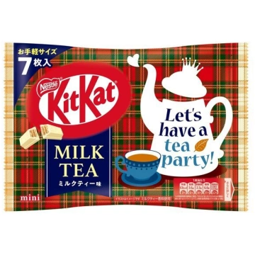KitKat Mini piena tējas garša 81,2g (7gab) Nestle