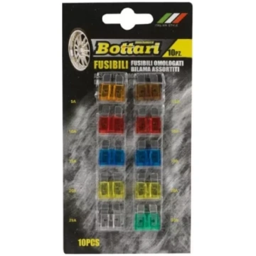 BOTTARI Drošinātāju komplekts 10gab. (plakanie)