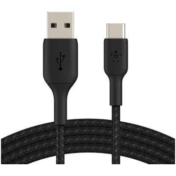 Vads Belkin, USB Type C/USB, melna krās