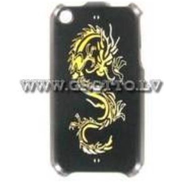 Maks Apple iPhone 3G Dragon (melns)