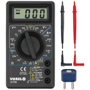 VOREL Universāls digitālais multimetrs