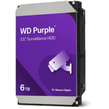 Cietais disks WD64PURZ 6TB 5400rpm 256MB Purple