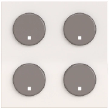 Rocker Switch/push button with Various symbols Whi