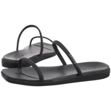Crocs Miami Two Strap Sandal Black 209795-001 (CR4