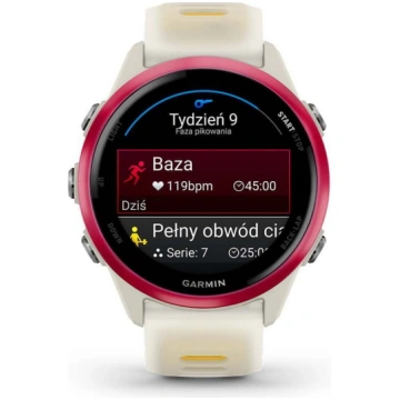 Zegarek sportowy Garmin Forerunner 570 Bialo-zolty