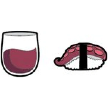Gamma String Things 2P - wine/octopus