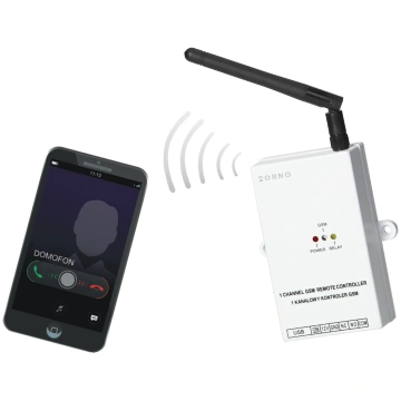 GSM controller to gate control Ornobaltic