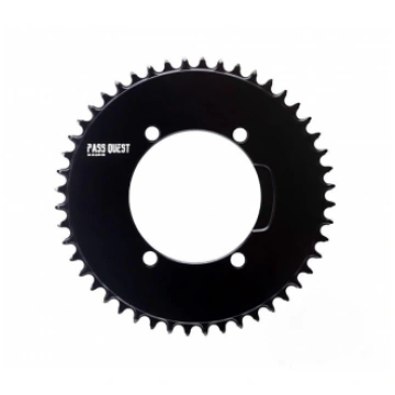 AERO Black 1X Chainring, 110BCD 46T
