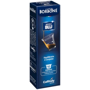 50 Capsule Caffitaly®* - Miscela Blu Caffè Borbone